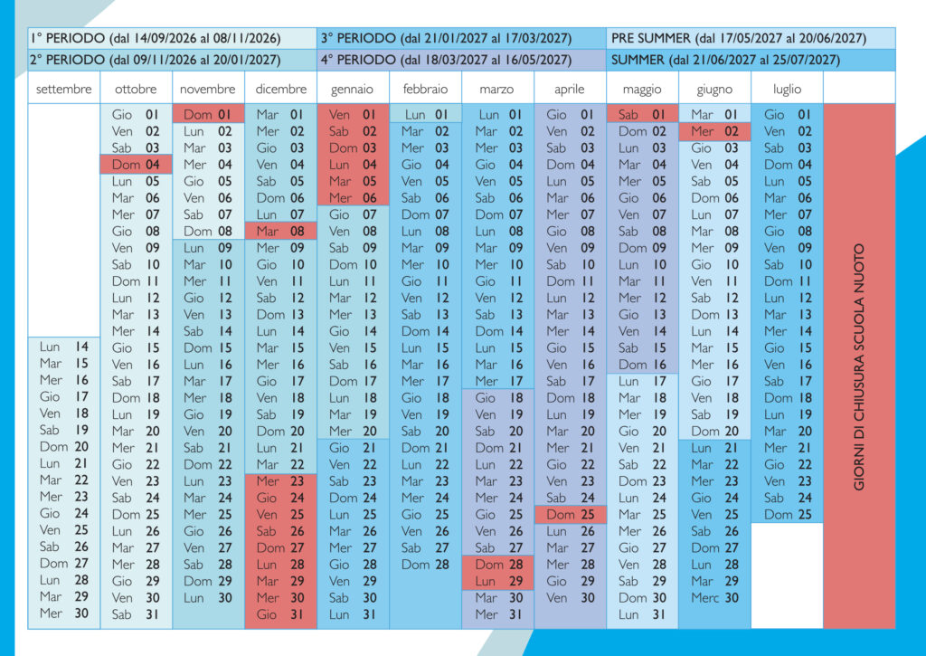 Calendario nuoto retro_2027